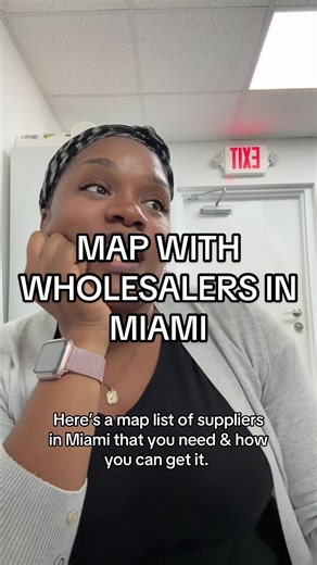 Discover Wholesale Suppliers Map for Miami Shopping