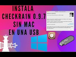 ✅ Como instalar checkrain 0.9.7 en una memoria usb.