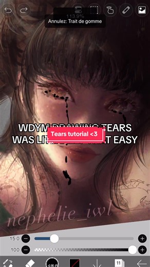 Chinese Art Secrets Revealed: Tears Tutorial Using Waterdrop Filter