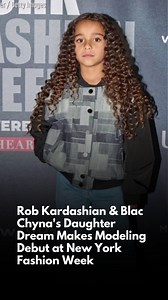 Seven-year-old Dream Kardashian, daughter to Blac Chyna and Rob Kardashian, has made her modeling debut — and she definitely slayed on the runway. | LittleThings