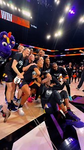 That feeling when you secure a spot in the 2025 WNBA Finals! 🤩 WNBA Playoffs | @google | WNBA