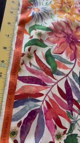 Floribunda Cloud Cotton Fabric, Retro Harvest Large Floral Fall Sunflowers Watercolor Autumn, Moda Fabrics, 1 Yard or More - Etsy