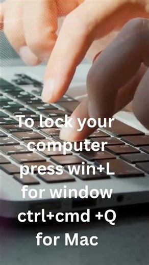Quick lock your computer