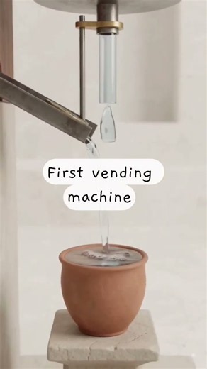 The First Vending Machine 🤯#Educational