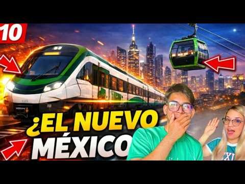 Cubanos reaccionan a los 10 MEGAPROYECTOS de TRANSPORTE en MÉXICO 🇲🇽 ¿El FUTURO ya llegó?