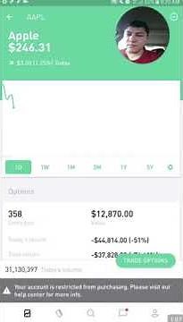 Guy looses $50k swinging during earnings on Robinhood