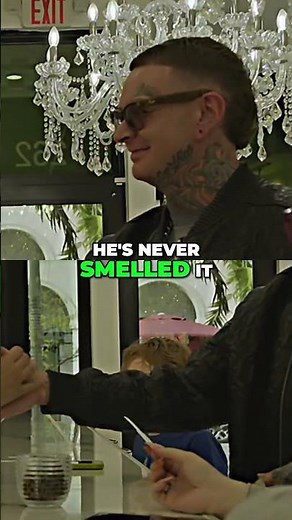 Unveiling Luxury: Overspray Fragrance Reaction! #shorts