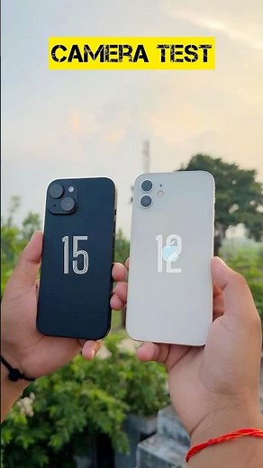 iPhone 15 vs iPhone 12 camera test 🔥