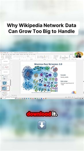 Why wikipedia network data can grow too big to handle Link nuel.ink5JB9q9 #NodeXL #NetworkInsigh...