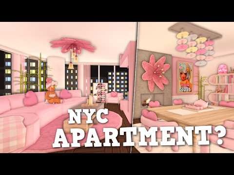 i built a NYC apartment in bloxburg..