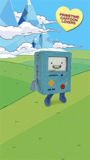 Kidrobot on Instagram: "Do you ❤️ Adventure Time? Introducing the amazingly interactive BMO plush! Your favorite character from the beloved Cartoon Network show is now an epic plush, featuring three parts that come out of his chest and a glow-in-the-dark face! If coming home to your favorite primetime cartoons after a long day makes your heart skip a beat, then don’t miss our full collection of some of your faves! Shop Valentines Day in our Link in bio! #PrimetimeCartoonLovers #Kidrobot #Valenti