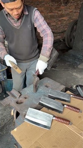Reviving the Art of Traditional Blacksmithing: Handmade Kitchen Knives