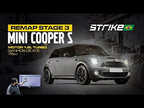 Projeto Mini Cooper S 1.6L THP STAGE 3 (ganhos de até 75cv, medidos em dinamômetro)