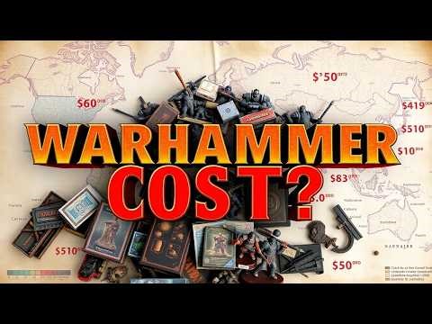 What Countries are MOST EXPENSIVE for Warhammer 40k models?