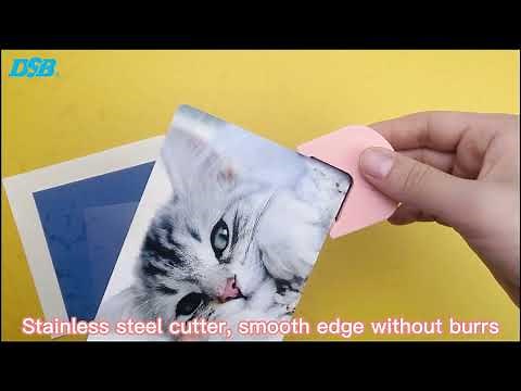 R4 round corner cutter for rounded edge trimming of paper, business cards, photos, books, etc.