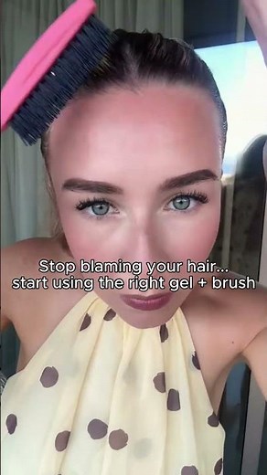 Your hair isn't the problem, the product is! #slickback
