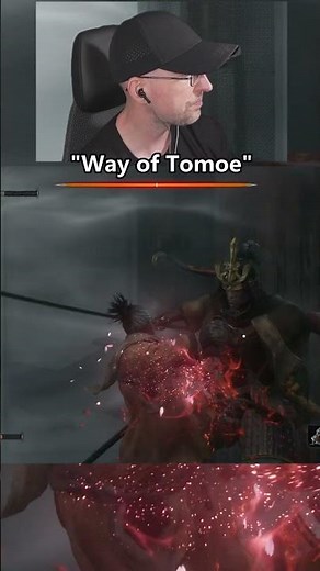The Way of Tomoe is pure nightmare fuel 💀 #sekiro #bossfight