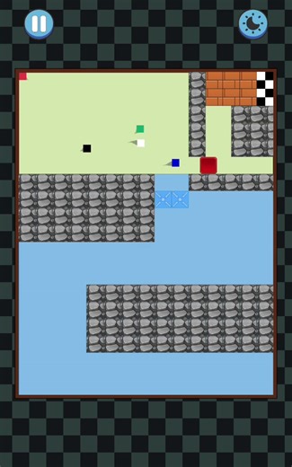 Square Race 2D Game 🎮 #shorts #squarerace