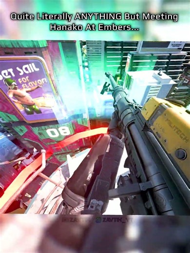 Quite Literally Anything But Meeting Hanako at Embers... 💀💀 #shorts #cyberpunk