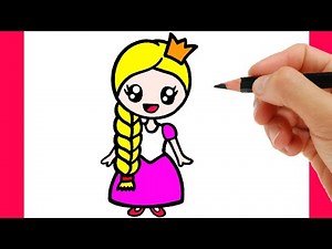 COMMENT DESSINER UNE PRINCESSE