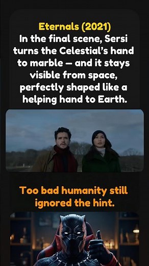 Eternals (2021), Final scene was Epic.!🔥😳 #avengers #marvel