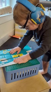 8K reactions · 617 shares | Safe and easy enough to cut your own diaper box! Here’s Milo (our 2yo Chief Testing Officer) back at it again with one of our prototypes! While we encourage safety precautions including not touching the tool, kids are kids which is why we are making sure it stays safe in case they do! #cardboard #cardboardcrafts #cardboardtoys #stemtoys | Chompshop | Facebook