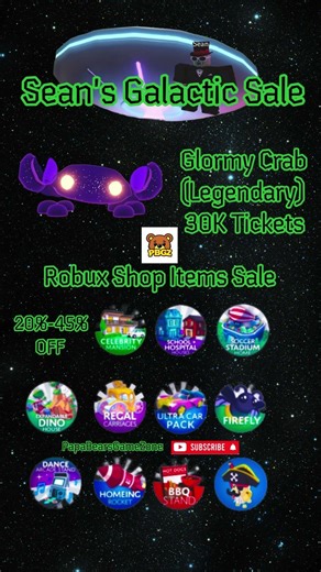 NEW GLORMY CRAB that everyone is going to want! #adoptmeroblox #roblox