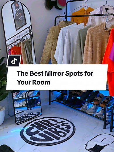 Full-Length Mirror Placement Tips to Make Your Room Look Bigger