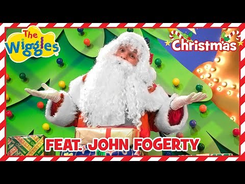 Great Big Man in Red 🎅 The Wiggles + John Fogerty 🎄 Santa Claus 🎁 Family Christmas Song