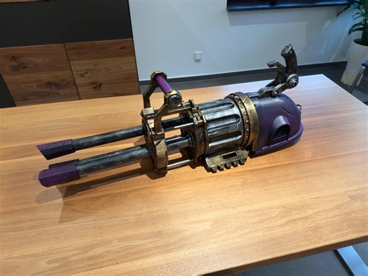 Arcane-inspired Jinx Pow Pow Minigun | Cosplay Prop 3d-printed Minigun | Non-functional | Fan Art | Decoration - Etsy