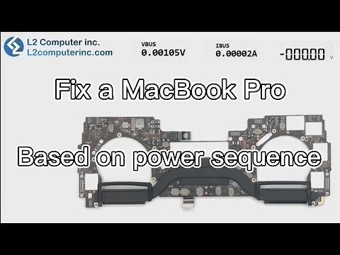 Let's fix a macbook pro 2017 A1706 no power based on the power sequence