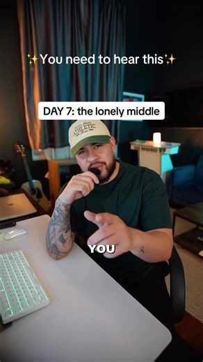 ✨You need to hear this✨ DAY 7: The lonely middle Follow along all month to get into the right mindset and jump start your year the right way! #youneedtohearthis #YNTHT #series #30daychallenge #growthmindset