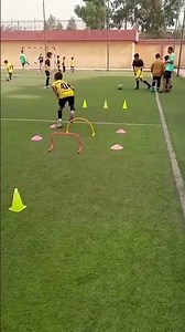 تدريبات كرة القدم للمبتدئين _ سرعه _ لياقة بدنية _ #sorts _#sort _‪@AHRAMAcademy‬