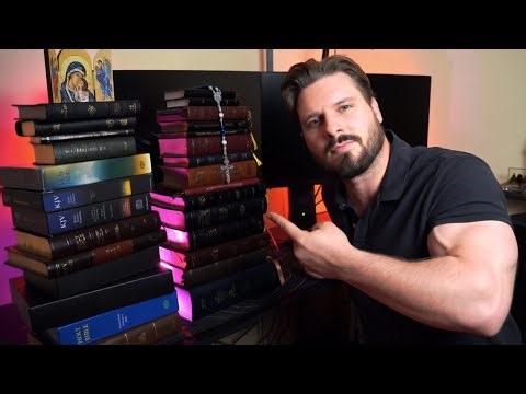 My Full Bible Collection | Schuyler, Cambridge, Ignatius Press, Baronius, and more!