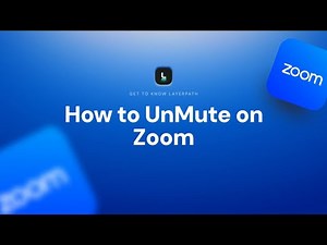 Zoom Unmute Tutorial | How to Turn On Your Microphone in Any Meeting