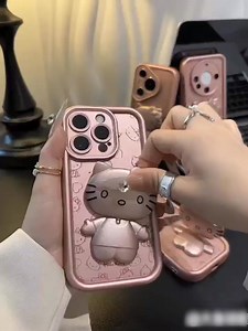 😍Wow! What a beautiful phone case!😍 🥰You can use it as a mirror when you open the stand, and it can also be used as a stand!😎 Get it🛒👇https://reurl.cc/qGV40D | Opacase