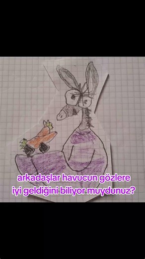 Havucun gözlere iyi geldiğini söylemişlerdi #çizim #karikatur #vineturkiye #art #komik