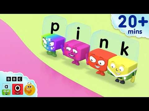 Level 3 Spelling Bee | Learn the Alphabet | Learn to Read & Write Compilation | ABCDE | Alphablocks