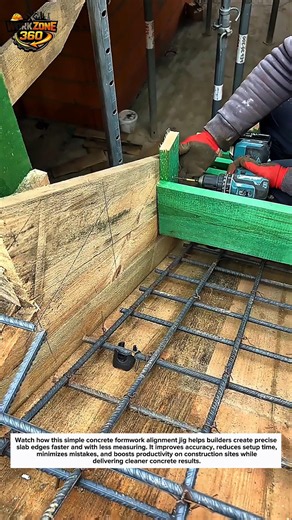 Concrete Builders Love This #ConstructionHack #ConcreteWork #BuilderTips