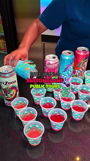 BOOK FREE TOUR! 💦🍉❣️TAG A FRIEND WHO LOVES ARIZONA! 😍 . 📌SAVE FOR LATER! . You can now get an exclusive look into how AriZona creates the nostalgic drinks (and cans) you know and love...for FREE! 🤩 . For their new tour, get a first hand look at the journey of their iconic cans starting from inception of flavors by founder, Don Vultaggio. Crafted with precision and a touch of AriZona magic, it follows the entire process until your favorites hit store shelves & into your hands. . After each t