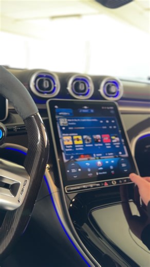 Mercedes-Benz AMG C-Class Interior Features Revealed