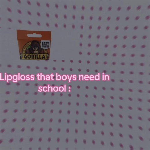 Essential Lip Gloss for Boys in School