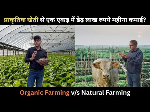 जानें जैविक खेती और प्राकृतिक खेती का अंतर | Subhash Palekar Natural Farming