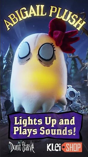 New #DontStarve Abigail Plush featuring Lights & Sounds! 🪷