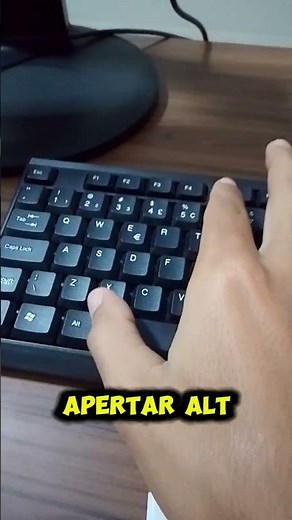 Como desligar o computador sem mouse 🖱️ (Alt+f4) #tutorial #dicas #comofazer #erissondicas