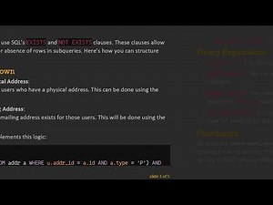 How to Check for Related Rows and Missing Rows in SQL