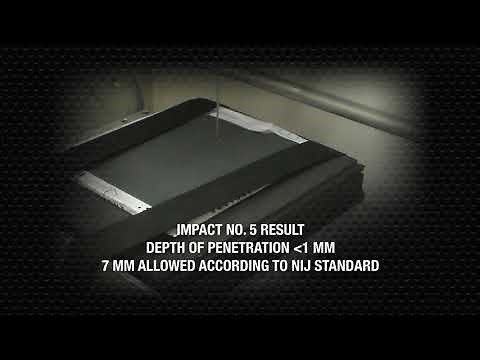 Stab Proof Vest Test | EnGarde Body Armor | NIJ Certification Level 1 Stab Test