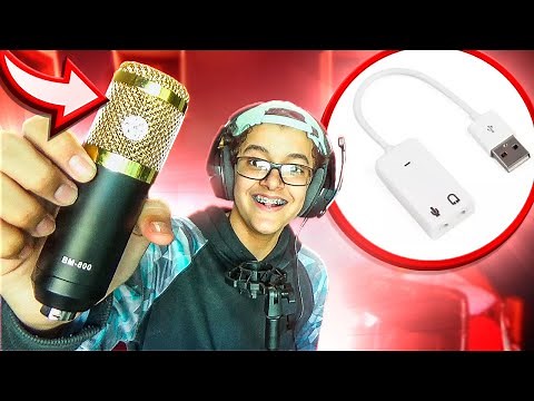 MELHORANDO o ÁUDIO do meu MICROFONE!! (BM-800)