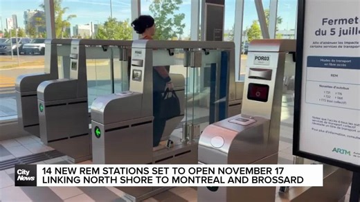 Montrealers excited about 14 new REM stations on Nov. 17