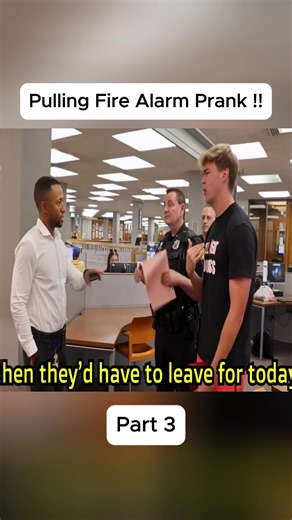 Hilarious Fire Alarm Prank in Public Spaces